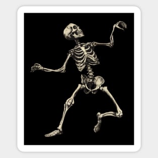 Dancing skeleton Sticker